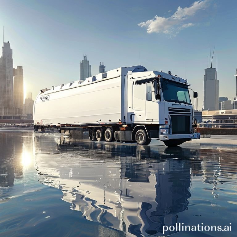 32tonwatertankeratconstructionsiteRiyadh2Cphotorealistic2Cwhitewatertankertruck2CsunnystreetinRiyadhSaudiArabia2Chighquality