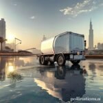 Riyadhfarmwaterdeliverytanker2CSaudiArabiaagriculturalwatertruck2Cphotorealistic2Cwhitewatertankertruck2CsunnystreetinRiyadhSaudiArabia2Chighquality 150x150